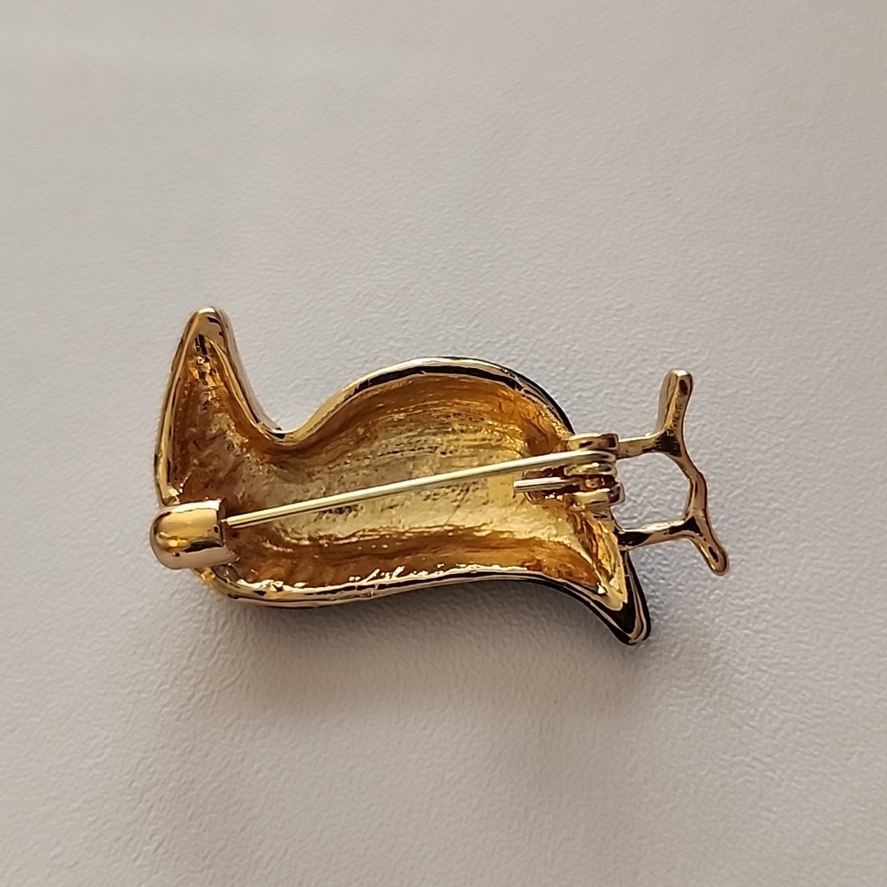 Brooch Crow /Raven Brooch Matt Enamel Color BRO - Picture 3 of 4